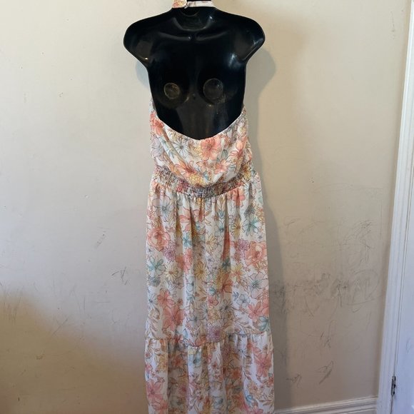 MAURICES | Women's Halter Floral Dress Size Medium - Picture 2 of 9
